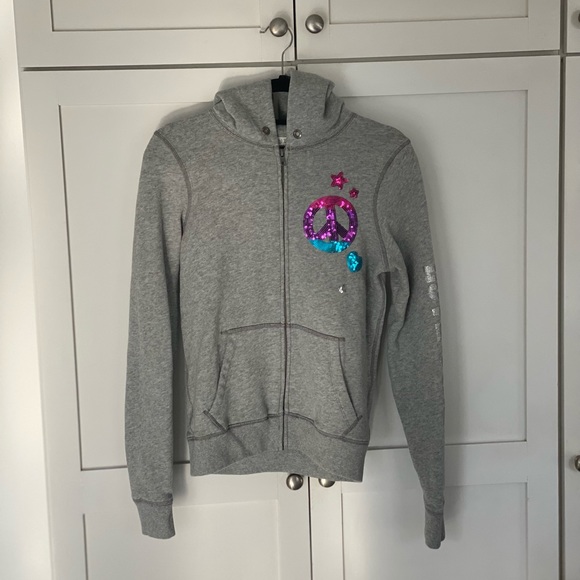 Vintage Pink Hoodie - Picture 1 of 5